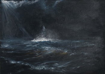 Festmény reprodukció HMS Duke of York 1943, 2014,