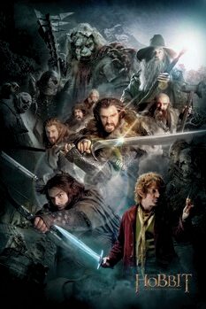 Konsttryck Hobbit - En oväntad resa