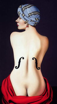 Konsttryck Homage to Man Ray, 2003