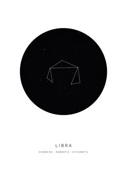 Illustration horoscopelibra
