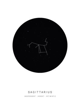 Ilustracja horoscopesagittarius