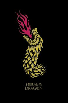 Konsttryck House of Dragon - Dragon's Fire