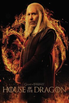 Арт печат House of Dragon - Viserys Targaryen