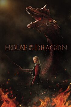 Umjetnički plakat House of the Dragon - Daemon Targaryen