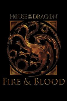 Druk artystyczny House of the Dragon - House of Targaryen