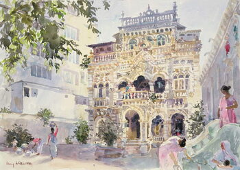 Konsttryck House on the Hill, Bombay, 1991