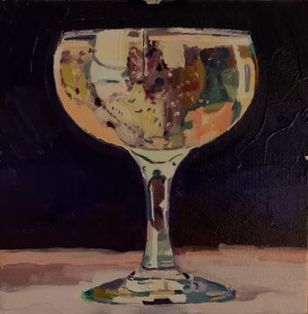 I get no kick from champagne, 2019, Reproduction de Tableau