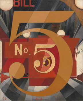 Konsttryck I Saw the Figure 5 in Gold, 1928