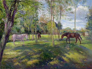 Festmény reprodukció In the Rectory Paddock, 1993