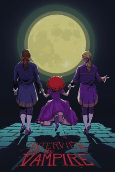 Umjetnički plakat Interview with the Vampire - Moon