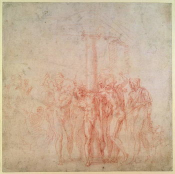 Reproducción de arte Inv. 1895 6-15-500. R. (W.15) The Flagellation of Christ