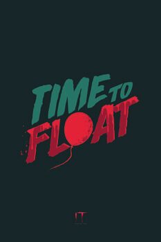 Kunstplakat IT - Time to Float