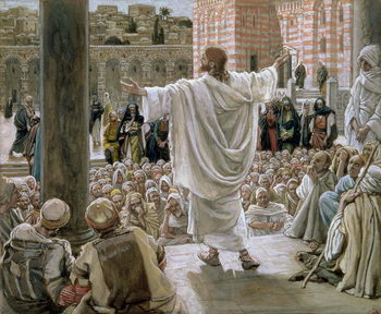 Reproducción de arte 'Jerusalem, Jerusalem', illustration for 'The Life of Christ', c.1886-96