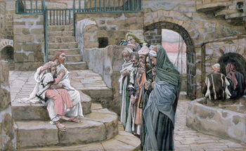 Reproducción de arte Jesus and the Little Child, illustration for 'The Life of Christ', c.1886-94