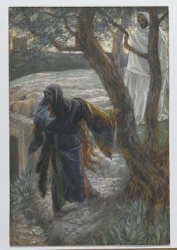 Reproducción de arte Jesus Appears to Mary Magdalene, illustration from 'The Life of Our Lord Jesus Christ', 1886-94