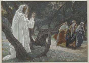 Jesus Appears to the Holy Women, illustration from 'The Life of Our Lord Jesus Christ', 1886-94 Reproduction de Tableau