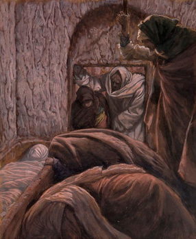Reproducción de arte Jesus in the Tomb, illustration for 'The Life of Christ', c.1884-96