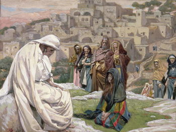 Reproducción de arte Jesus Wept, illustration for 'The Life of Christ', c.1886-96
