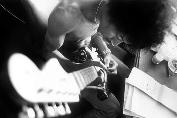 Umelecká fotografie Jimi Hendrix, 1967