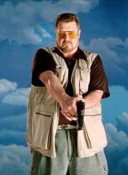 Fotografia artystyczna John Goodman, The Big Lebowski 1997 Directed By Joel And Ethan Coen
