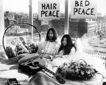 Kunsttryk John Lennon and Yoko Ono