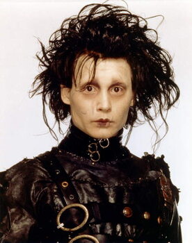 Umetniška fotografija Johnny Depp, Edward Scissorhands 1990 Directed By Tim Burton