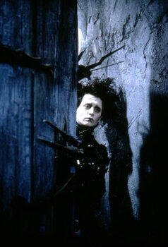 Reprodukcija umjetnosti Johnny Depp, Edward Scissorhands 1990 Directed By Tim Burton