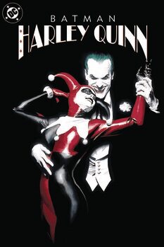 Konsttryck Joker and Harley Quinn