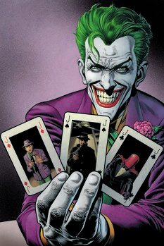 Kunstafdruk Joker - Cards