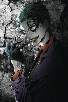 Kunstafdruk Joker - Manga