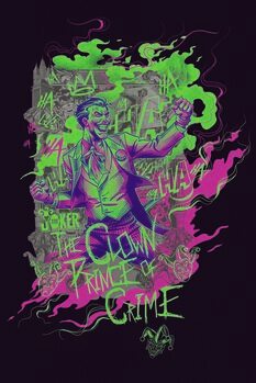 Umjetnički plakat Joker - The Clown