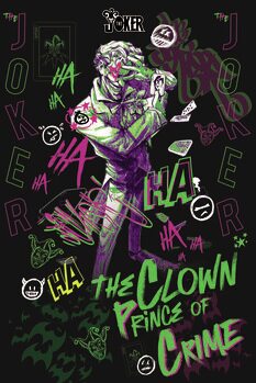 Kunstafdruk Joker - The Clown Prince of Crime