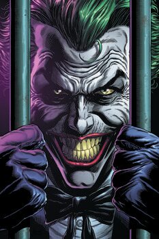 Umetniški tisk Joker - Three Jokers