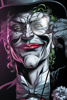Арт печат Joker - Three Jokers