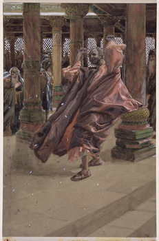 Judas Repents and Returns the Money, illustration for 'The Life of Christ', c.1886-94 Reproduction de Tableau