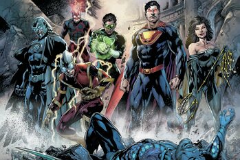 Konsttryck Justice League - Crime Syndicate