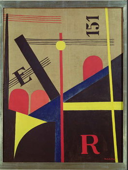 Stampa artistica Large Railway Painting, 1920