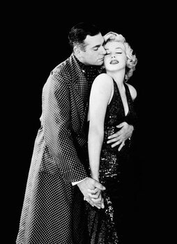 Fotografie de artă Laurence Olivier And Marilyn Monroe