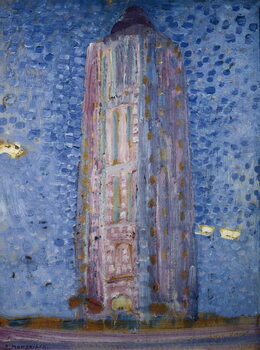 Festmény reprodukció Le phare de Westkapelle, 1909