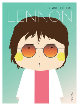 Impression d'art Lennon