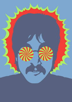 Umelecká tlač Lennon - Kaleidoscope Eyes, 1967