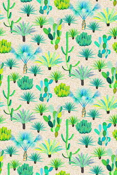 Reproducción de arte Les Jardins Majorelle - Cacti