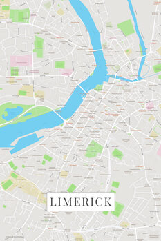 Mapa Limerick color