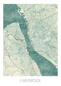 Mapa Liverpool