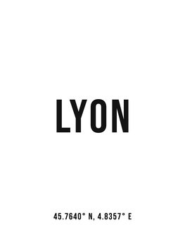 Ilustrácia Lyon simple coordinates