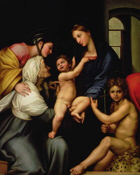 Obrazová reprodukce Madonna dell'Impannata