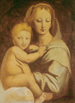 Konsttryck Madonna of the Candelabra