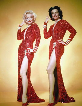 Reprodukcja Marilyn Monroe And Jane Russell