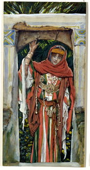 Reproducción de arte Mary Magdalene before her Conversion, illustration for 'The Life of Christ', c.1886-96