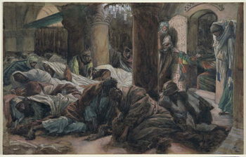 Reproducción de arte Mary Magdalene Runs and Tells the Disciples that the Body of Christ is No Longer in the Tomb, illustration for 'The Life of Christ', c.1886-94